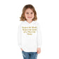 HLE Toddler Fleece Hoodie - "Respect the Hustle" Inspirational Design
