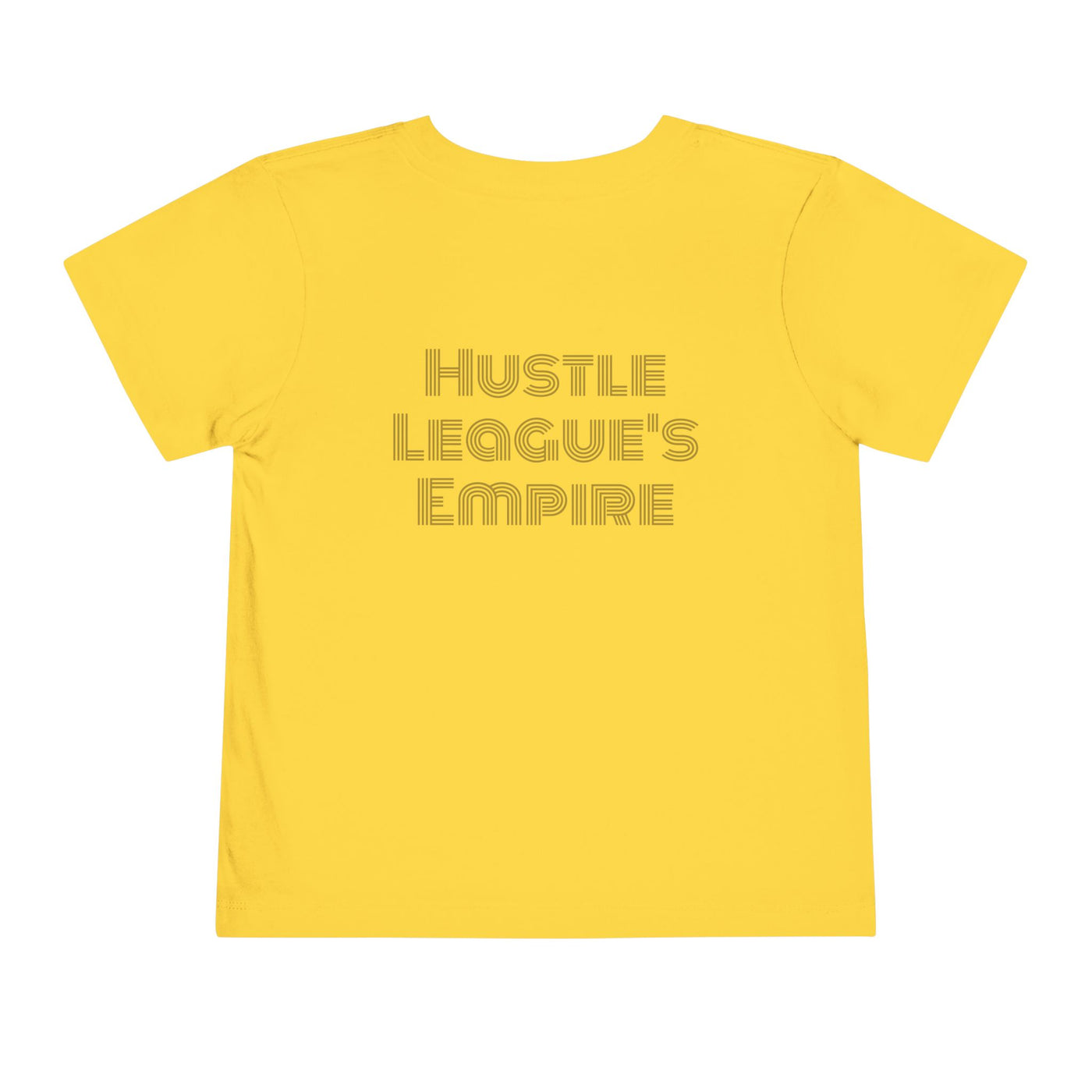 Inspirational Toddler Tee - "All Life is Precious" & "Hustle League's Empire"
