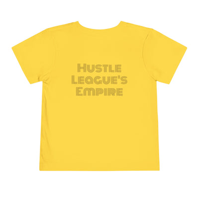 Inspirational Toddler Tee - "All Life is Precious" & "Hustle League's Empire"