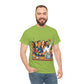 Hustle League Unisex Heavy Cotton Tee - Celebrate Friendship & Fun Nights Out