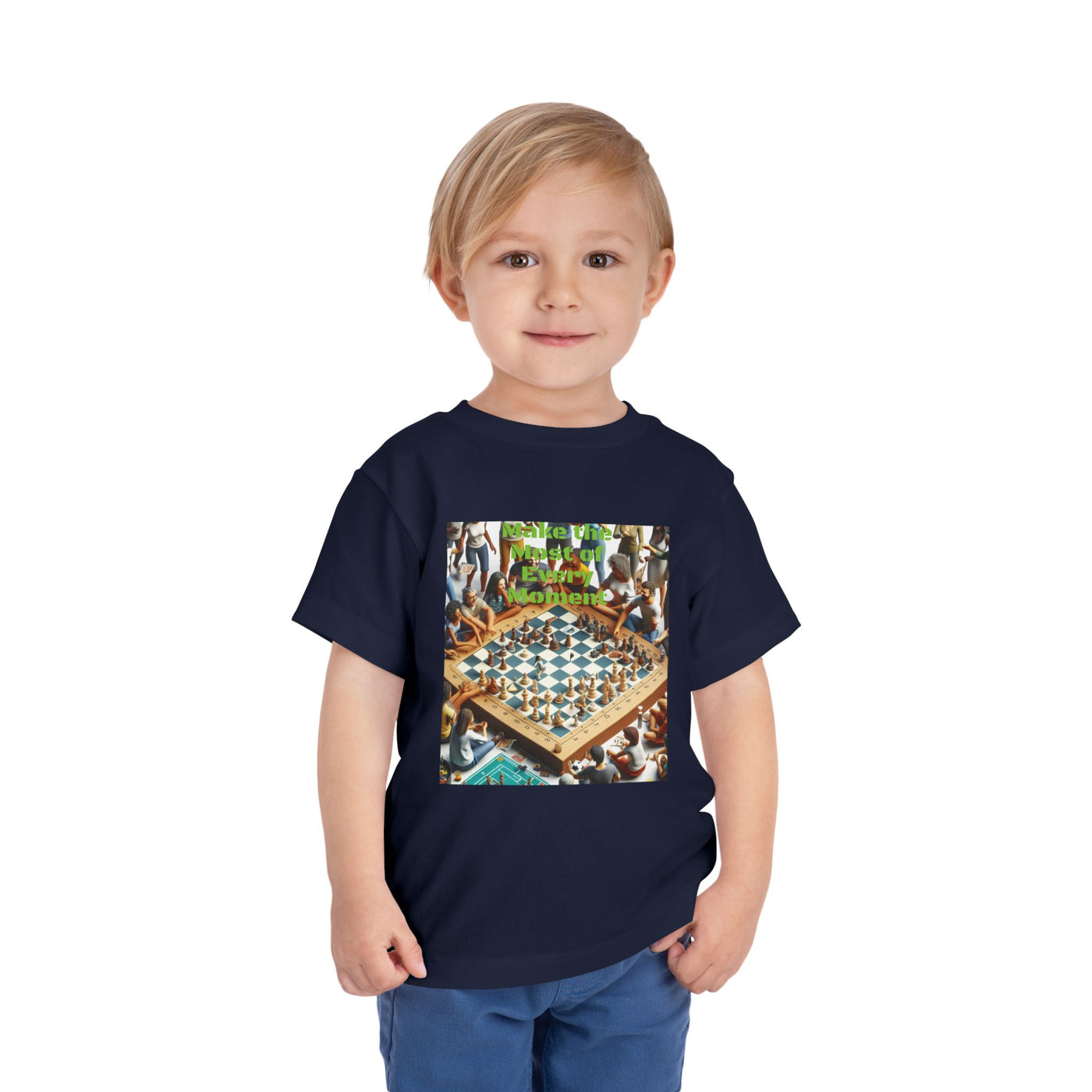 Inspirational Toddler Tee - "All Life is Precious" & "Hustle League's Empire"