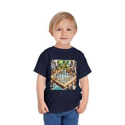 Inspirational Toddler Tee - "All Life is Precious" & "Hustle League's Empire"