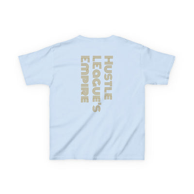 Pink HLE Girl Kids Heavy Cotton Tee