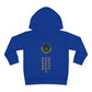 Cute Bear Toddler Hoodie - Cozy Fleece Pullover with 'Hustle' Design