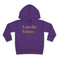 HLE Toddler Fleece Hoodie - I Am the Future & Hustle's League Design