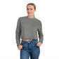 Sudadera corta HLE para mujer