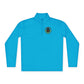 Unisex Quarter-Zip Pullover - Hustle Empire with Motivational Quotes