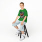Kids Heavy Cotton™ Tee - Heart Design & Hustle Empire Quote Tee for Young Trendsetters