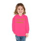 HLE Toddler Fleece Hoodie - I Am the Future & Hustle's League Design