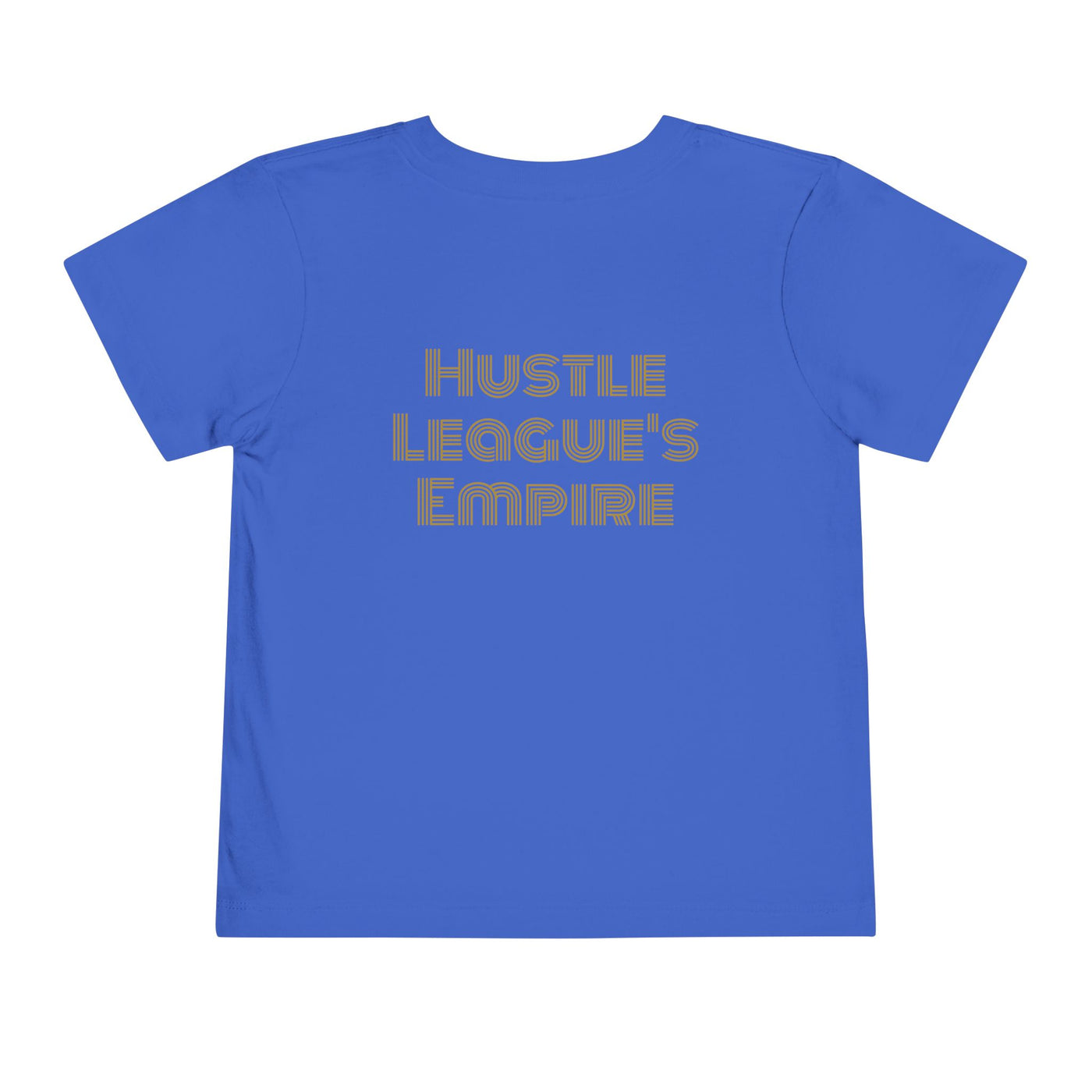 Inspirational Toddler Tee - "All Life is Precious" & "Hustle League's Empire"