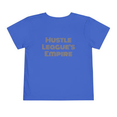 Inspirational Toddler Tee - "All Life is Precious" & "Hustle League's Empire"