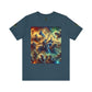 Camiseta unisex Epic HLE: gráfico llamativo en la parte delantera y motivación en la espalda