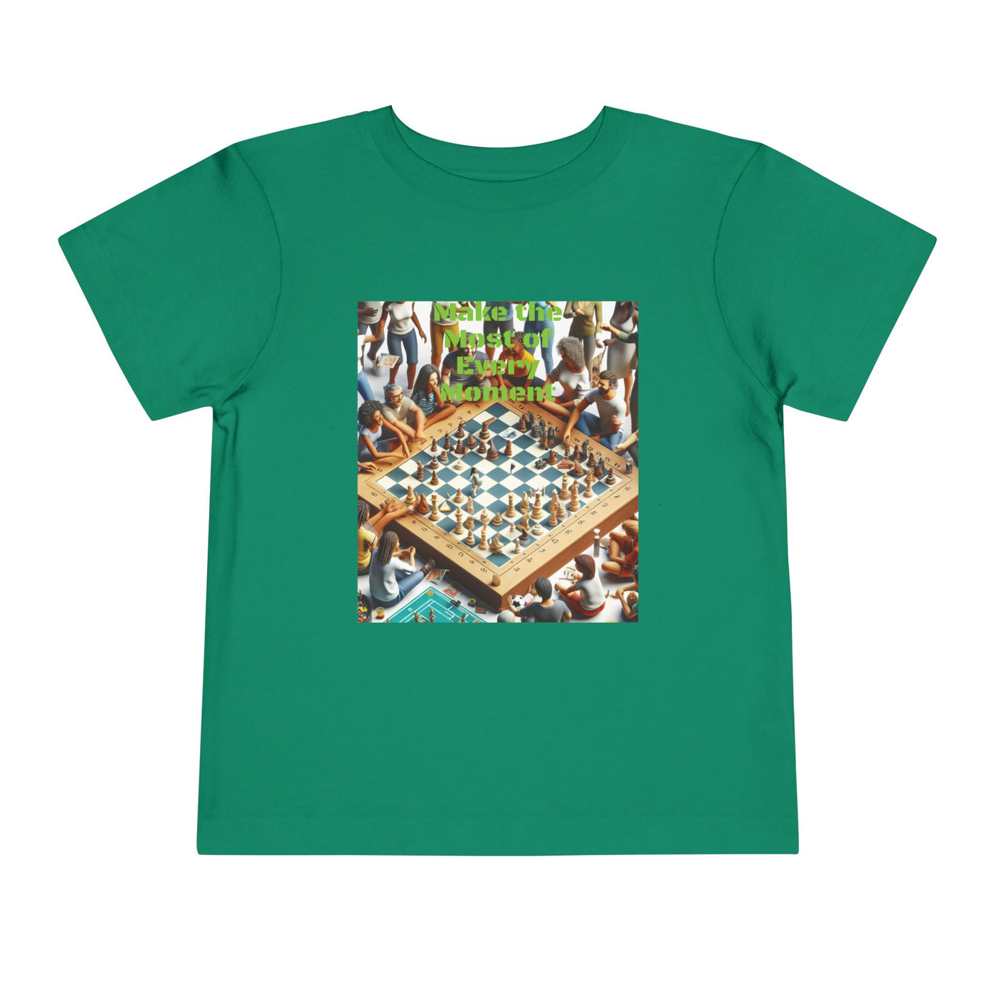 Inspirational Toddler Tee - "All Life is Precious" & "Hustle League's Empire"