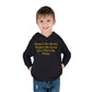 HLE Toddler Fleece Hoodie - "Respect the Hustle" Inspirational Design