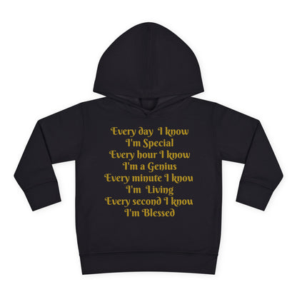 HLE Toddler Fleece Hoodie - Inspirational Design