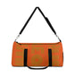 Orange Duffel Bag- Perfect for Travel and Gym