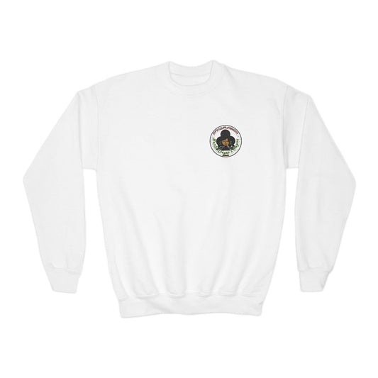 Sudadera de cuello redondo para jóvenes: diseño acogedor y divertido para niños