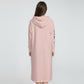 HLE Women's Fleece-Lined Hoodie Dress