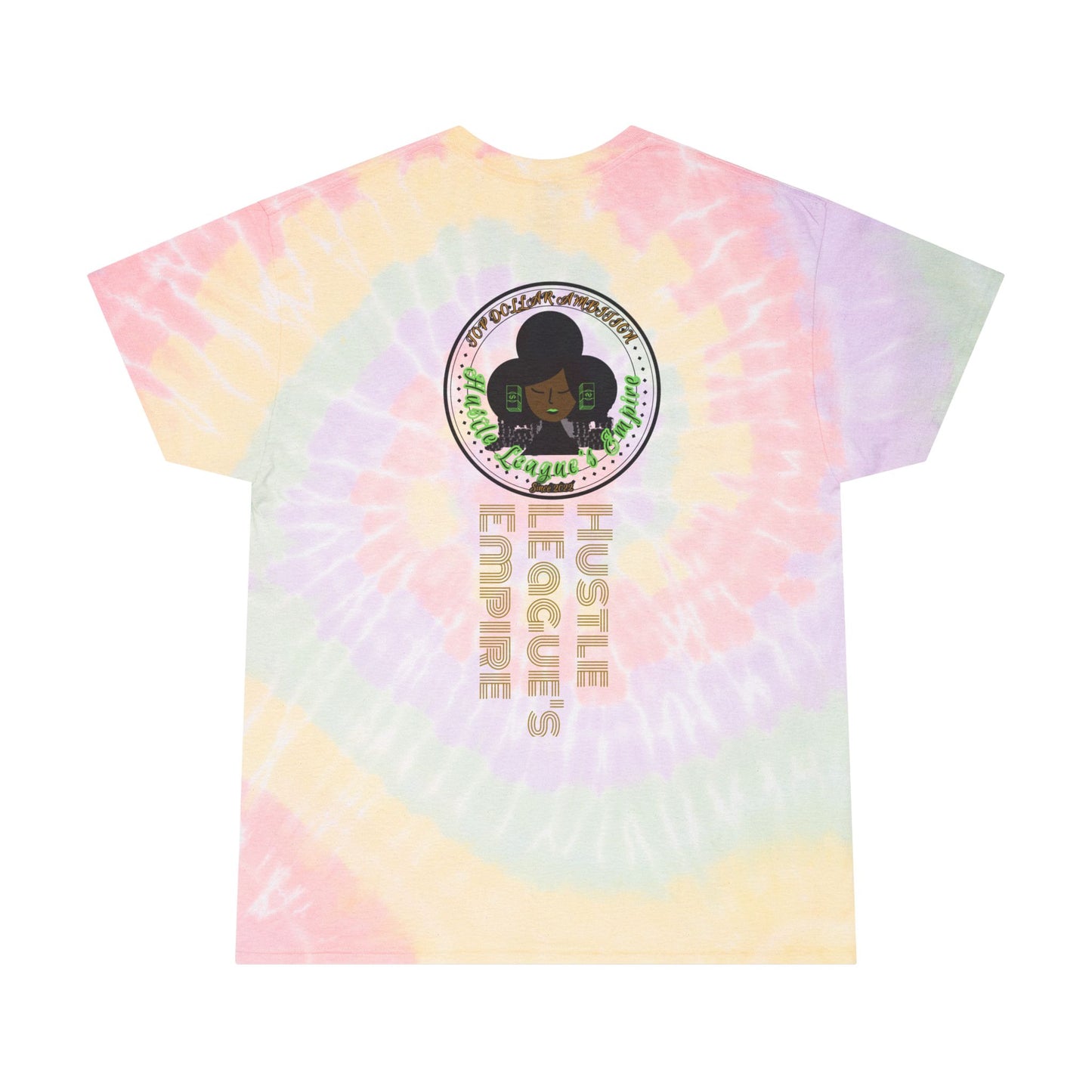 Camiseta teñida colorida: camiseta inspiradora "Respeta el esfuerzo" para emprendedores
