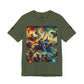 Camiseta unisex Epic HLE: gráfico llamativo en la parte delantera y motivación en la espalda