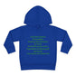 Empowering Toddler Fleece Hoodie - "I Eat Peer Pressure"