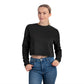 Sudadera corta HLE para mujer