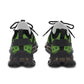 Eco-Friendly Women's Mesh Sneakers with Vibrant Green Design