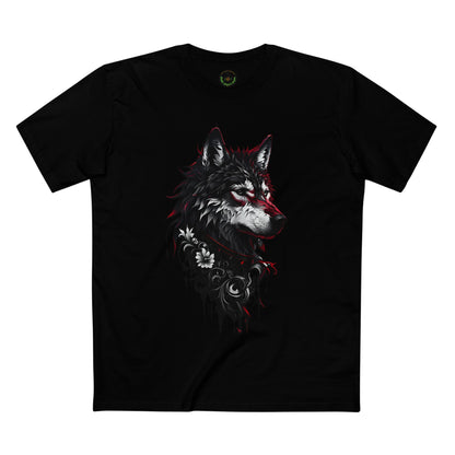 HLE Wild Spirit Graphic Tee - Fierce Wolf & Tiger Design