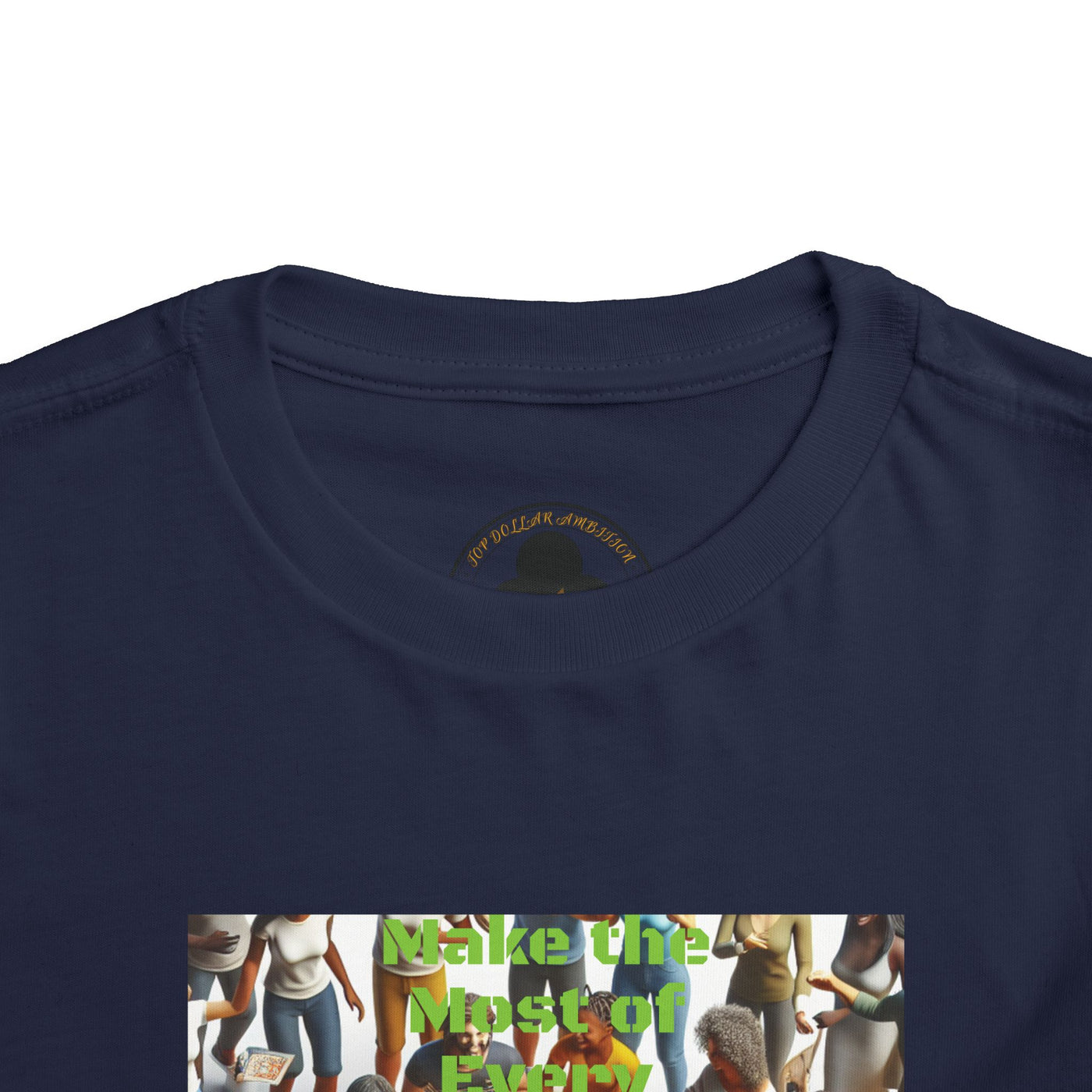 Inspirational Toddler Tee - "All Life is Precious" & "Hustle League's Empire"