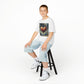 Kids Heavy Cotton™ Tee - Heart Design & Hustle Empire Quote Tee for Young Trendsetters