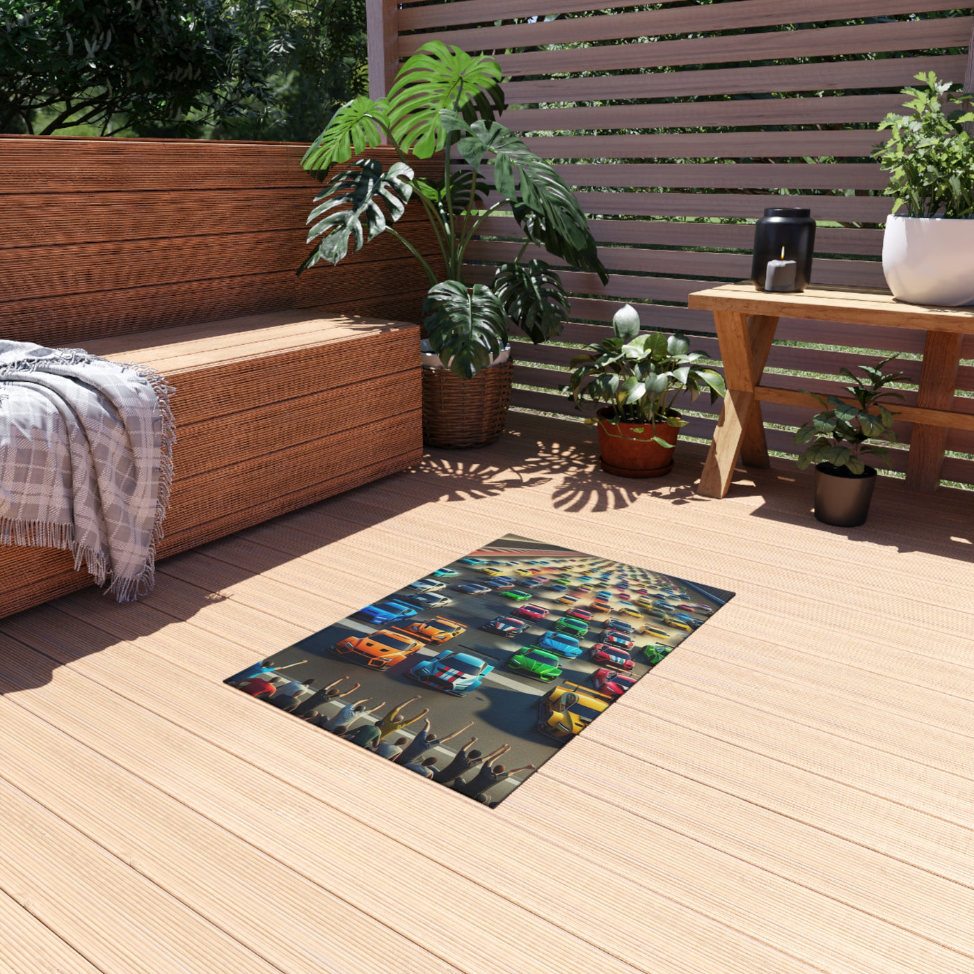 Custom Rugs - Perfect for Summer Gatherings & Patio Decor