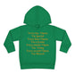 HLE Toddler Fleece Hoodie - Inspirational Design