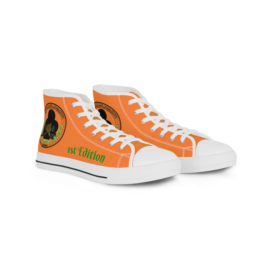 Orange HLE High Top Sneakers