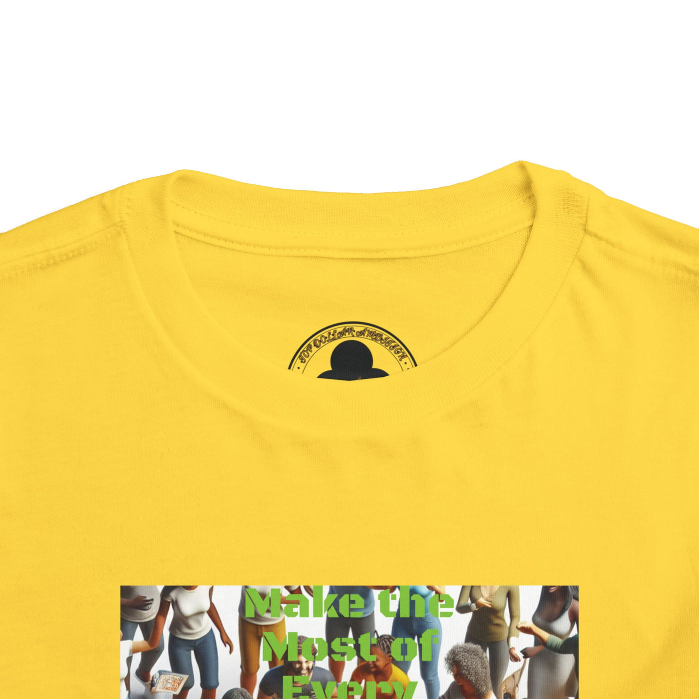 Inspirational Toddler Tee - "All Life is Precious" & "Hustle League's Empire"