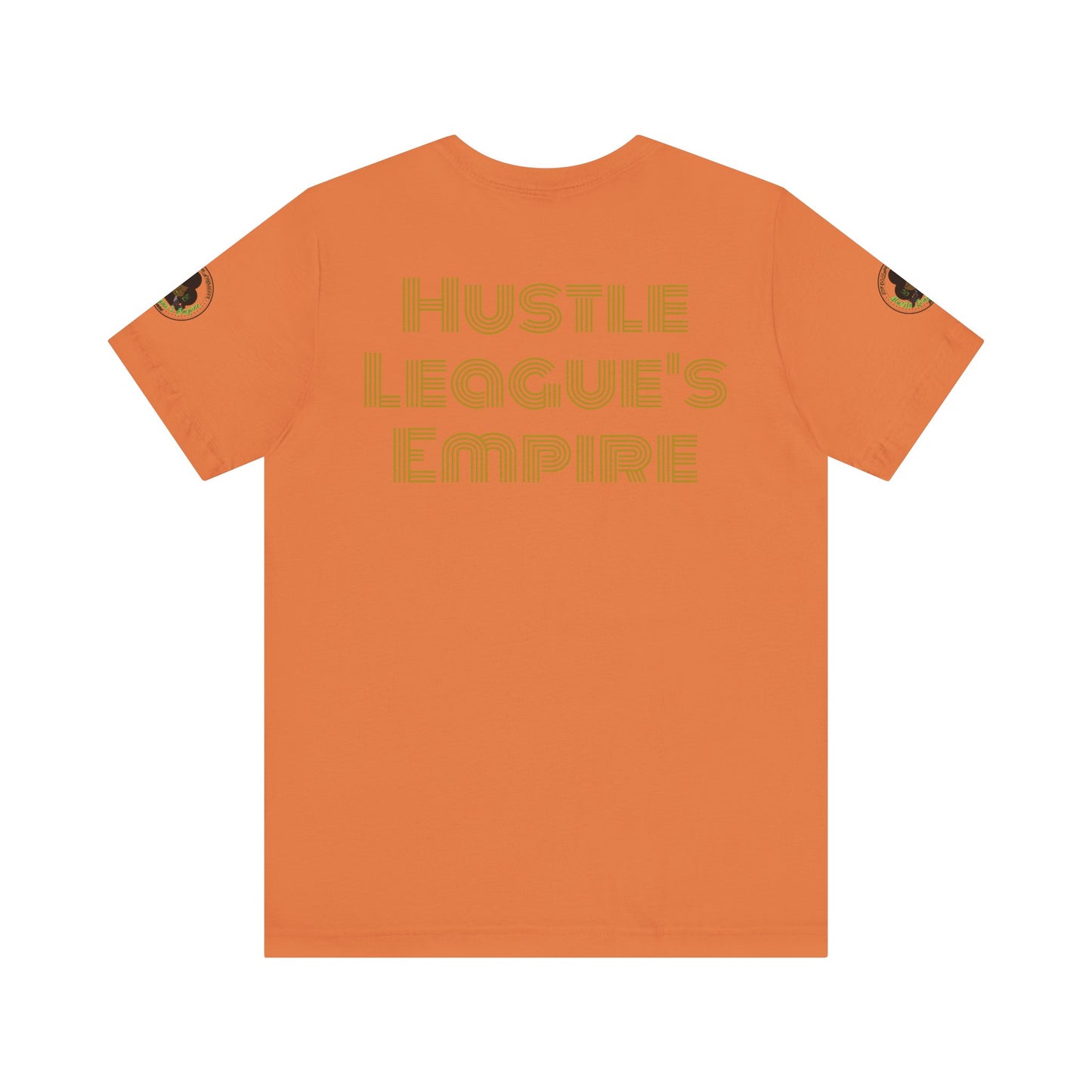 Camiseta unisex Epic HLE: gráfico llamativo en la parte delantera y motivación en la espalda