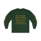 HLE Inspirational Long Sleeve Tee - Empowerment Quote & Graphic