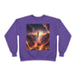 Hustle League's Empire Unisex EcoSmart Crewneck Sweatshirt - Motivational Vintage Style