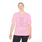 Camiseta unisex absorbente de humedad HLE - Camiseta con cita inspiradora