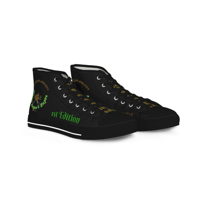 Black HLE High Top Sneakers