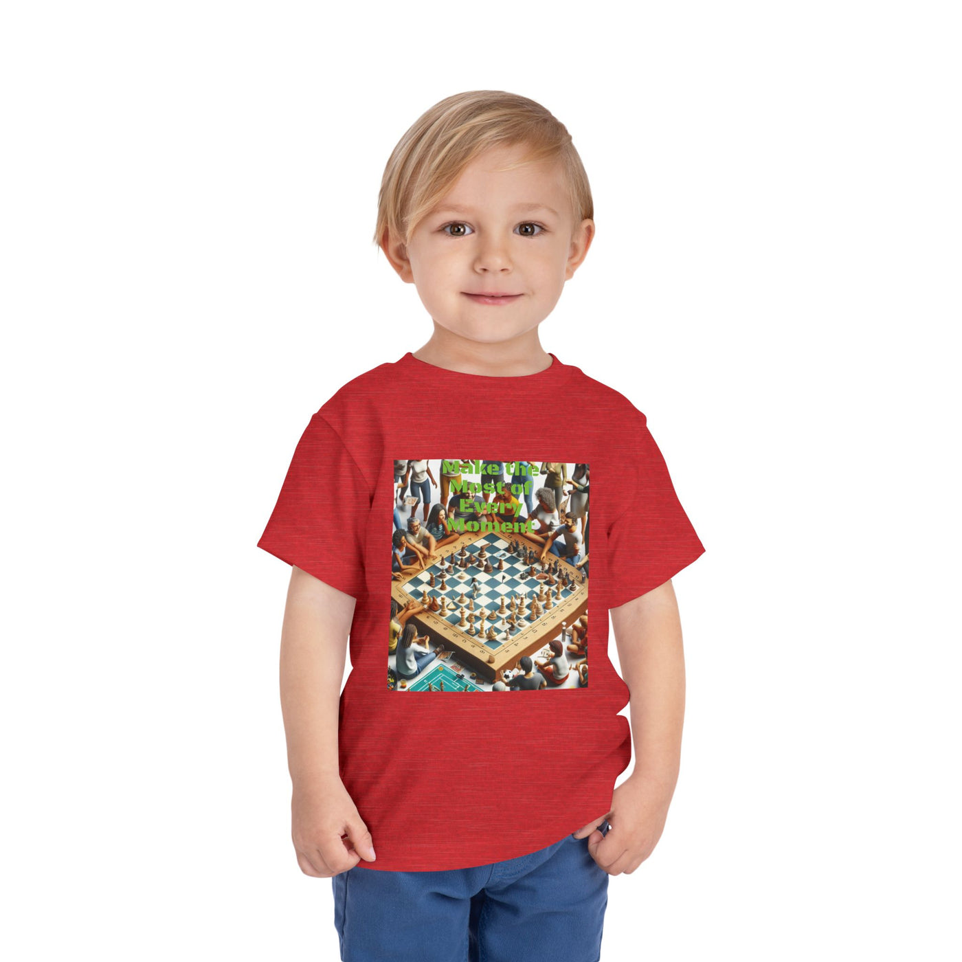Inspirational Toddler Tee - "All Life is Precious" & "Hustle League's Empire"
