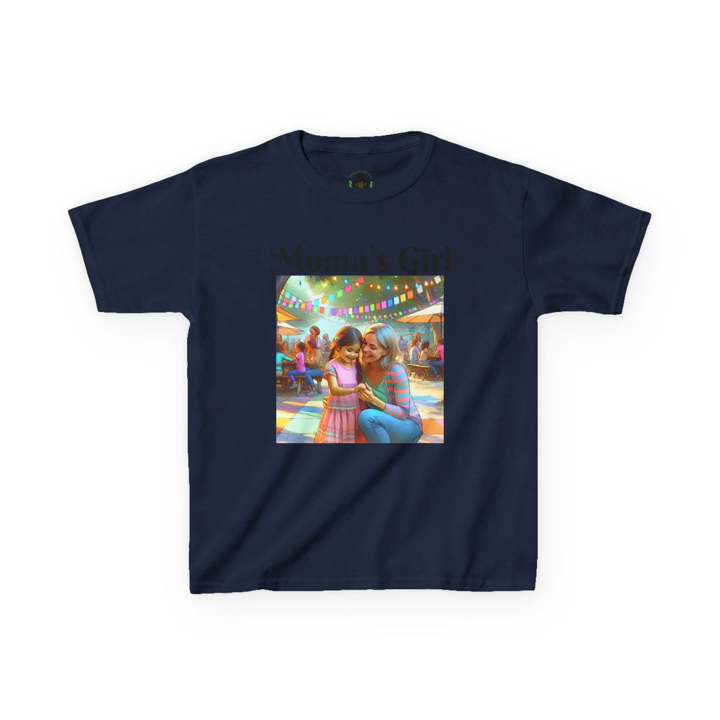 Moma's Girl Kids Heavy Cotton Tee