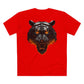 HLE Wild Spirit Graphic Tee - Fierce Wolf & Tiger Design