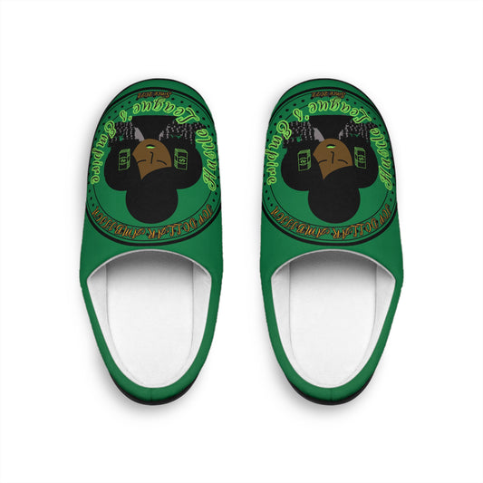 Men's Indoor Slippers - Hustle & Relax Design