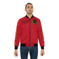Red HLE Bomber Jacket - Cafe Design
