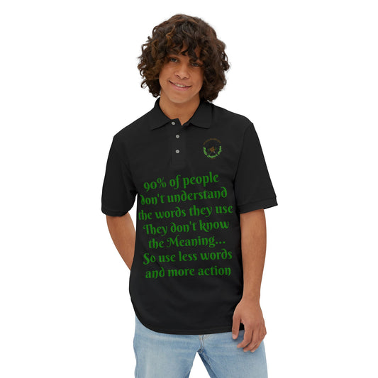 HLE Men's Piqué Polo