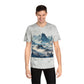 Camiseta unisex con vista a la montaña colorida: perfecta para los amantes de la naturaleza