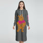 Women's Fleece-Lined Hoodie Dress
