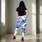 Leggings cruzados con bolsillos HLE