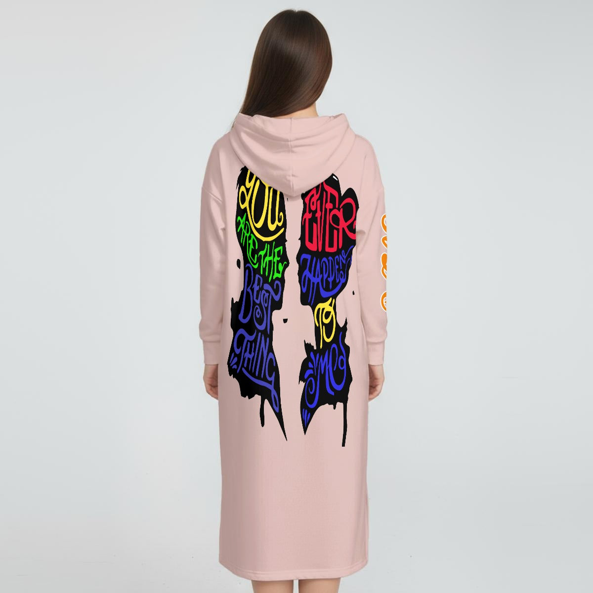 Women's Fleece-Lined Hoodie Dress